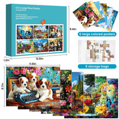 WSCXSC durable recyclable paper puzzle construction for long-lasting use.