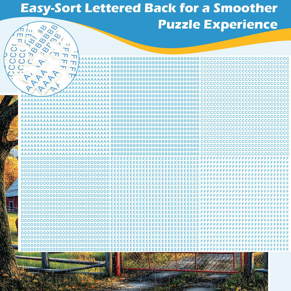 WSCXSC eco-friendly, non-toxic ink ensures safe, vibrant puzzles for all ages.