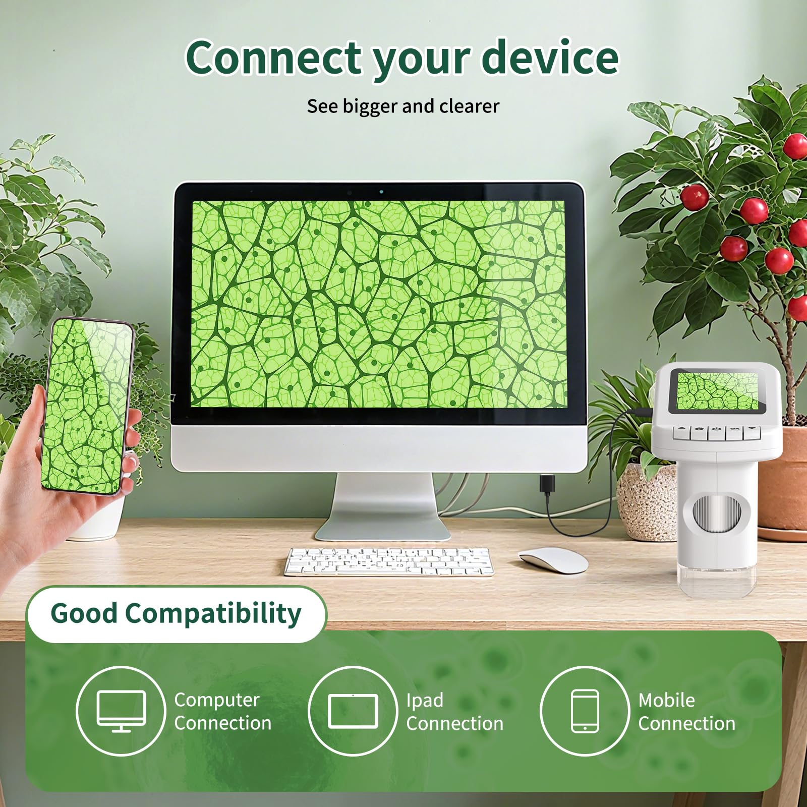 WSDMIC 1200X supports microSD storage for photo and video sharing.