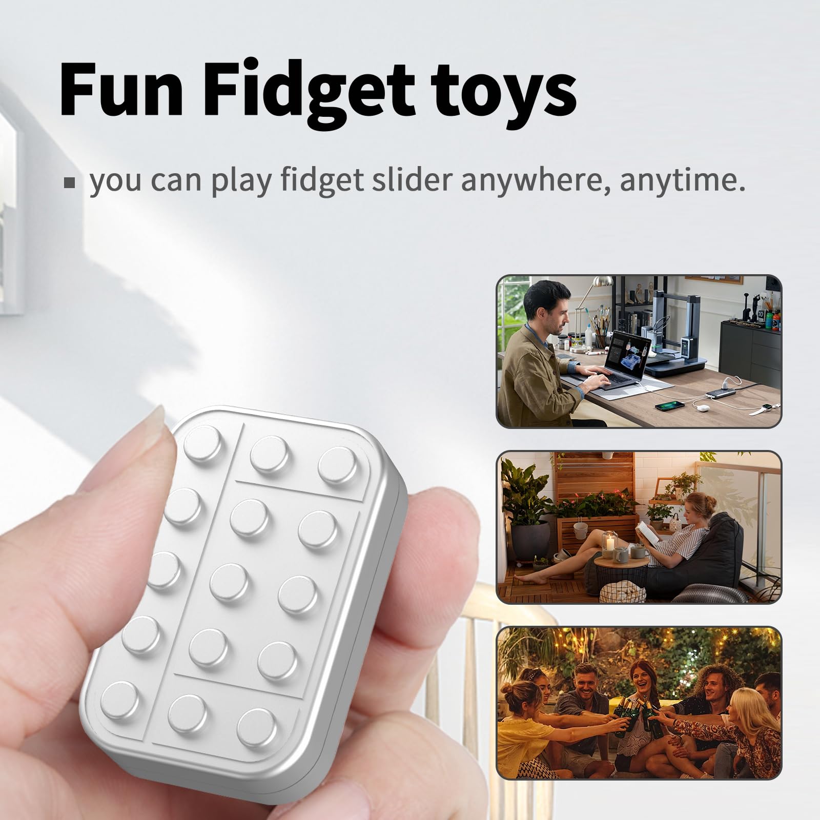 WSHWXY fidget slider compact profile fit in hand