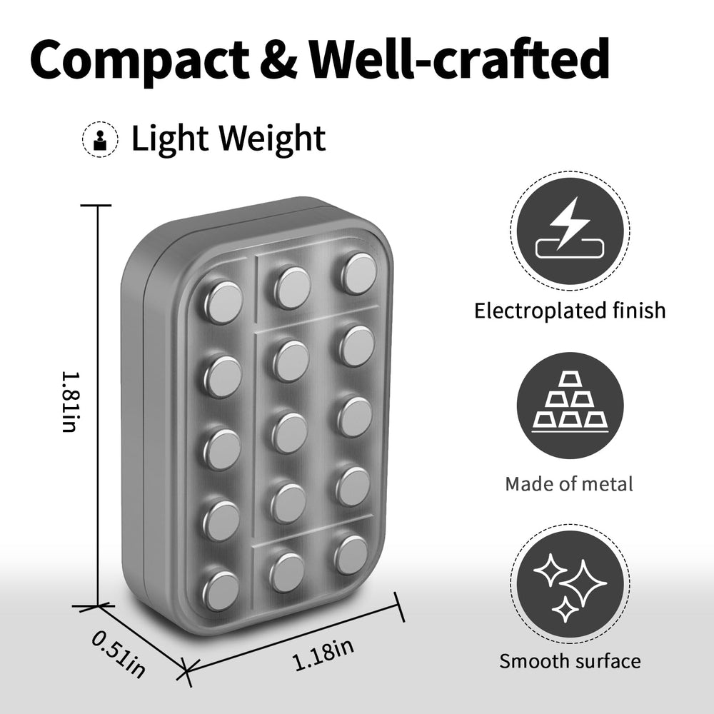 WSHWXY Fidget Slider magnets close-up highlights tactile feedback during use.