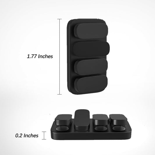 WSHWXY metal fidget slider side profile showing compact pocket size