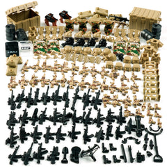 WSRYLTCH military weapons pack image highlighting diverse armaments for imaginative play.