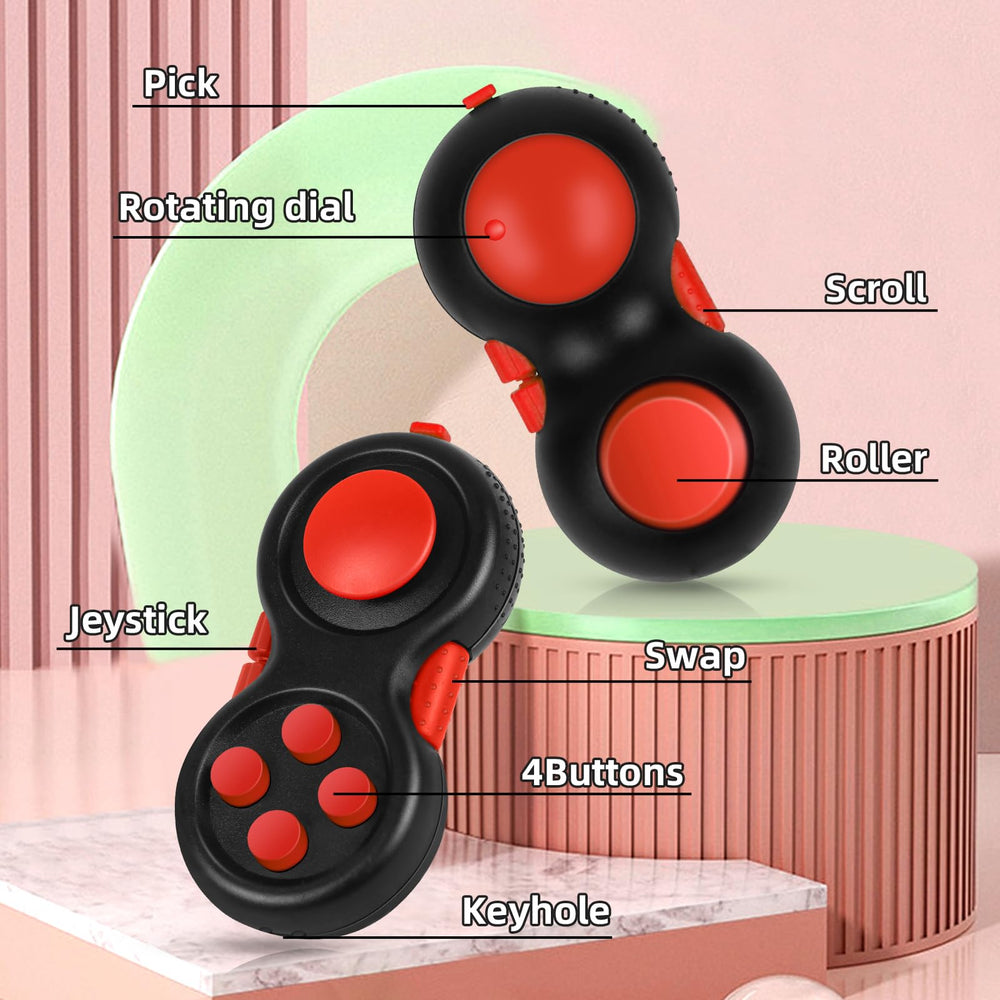 WTYCD Original Fidget Toy four colored keys for discreet fidgeting