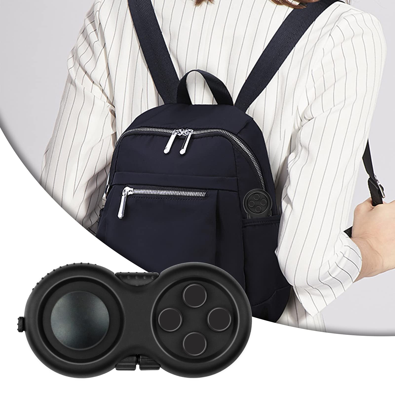WTYCD Original Fidget Toy lanyard keeps the device accessible for on-the-go use.