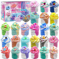 wtelnbton butter slime kit with 24 two-toned containers for creative play