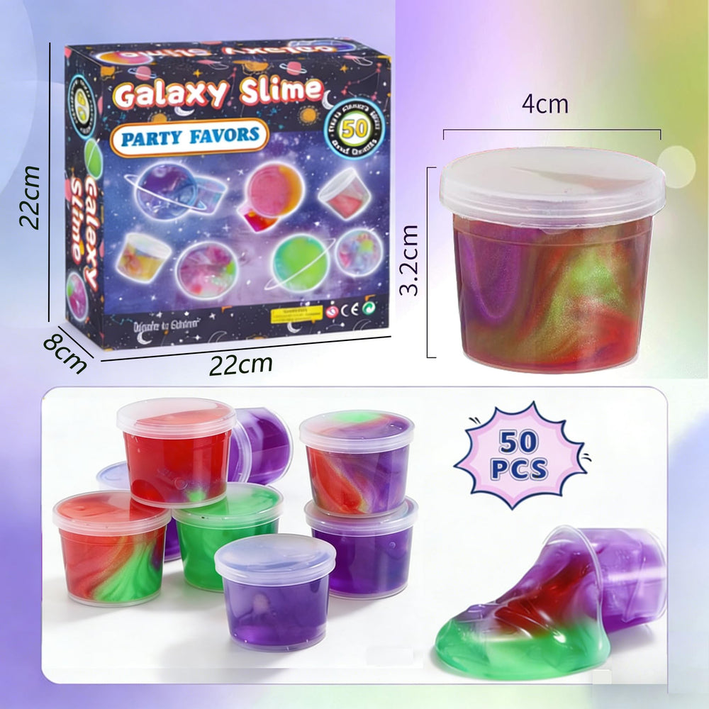 wtelnbton Slime container with tight lid keeps slime fresh between sessions.