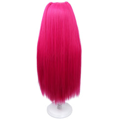WTHCOS heat-resistant synthetic wig suitable for styling at home.