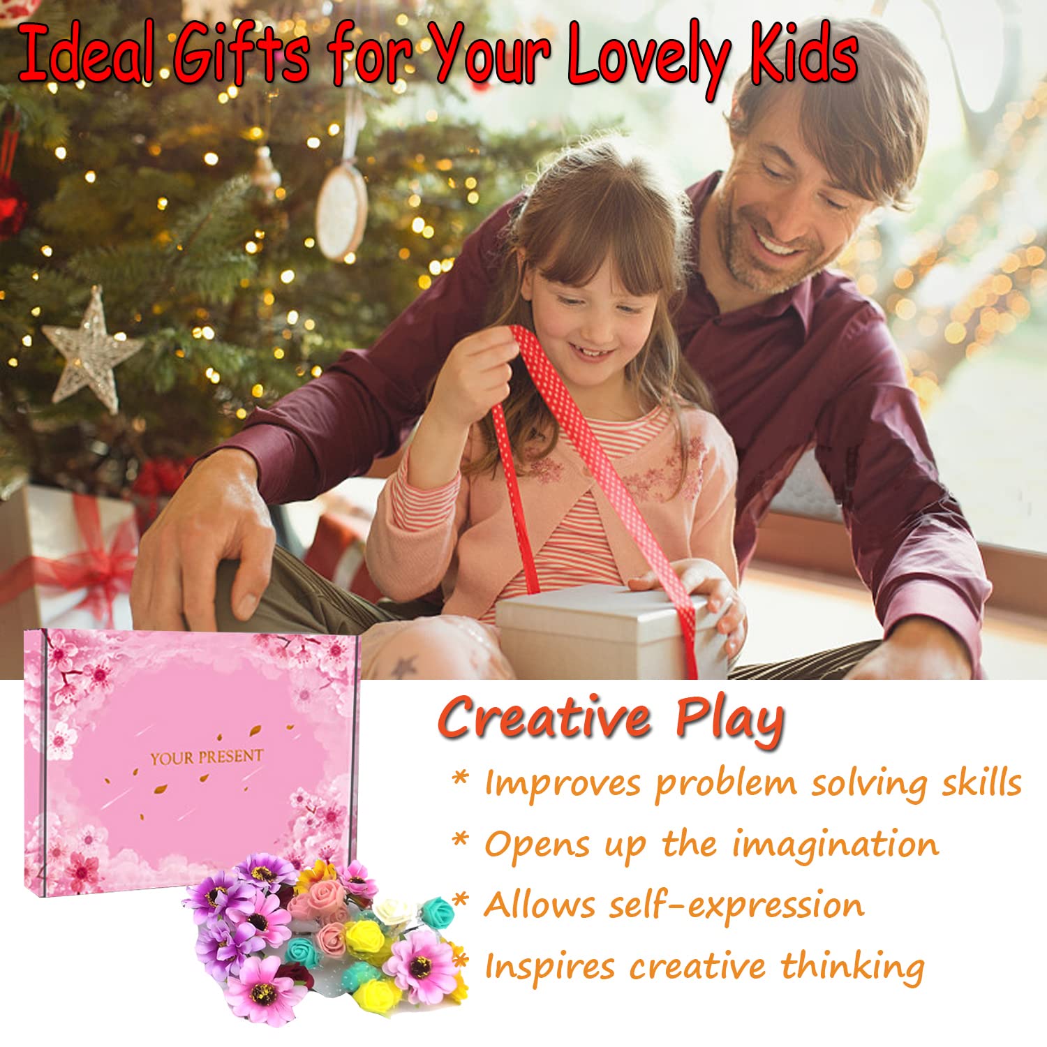 WUBOMJIO Colorful, step-by-step instructions simplify crafting.