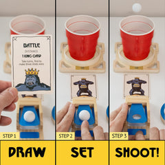 King Pong foam balls ready for quick rounds