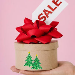 Wuhetyo stickers on notebooks add festive flair to journals and school supplies.