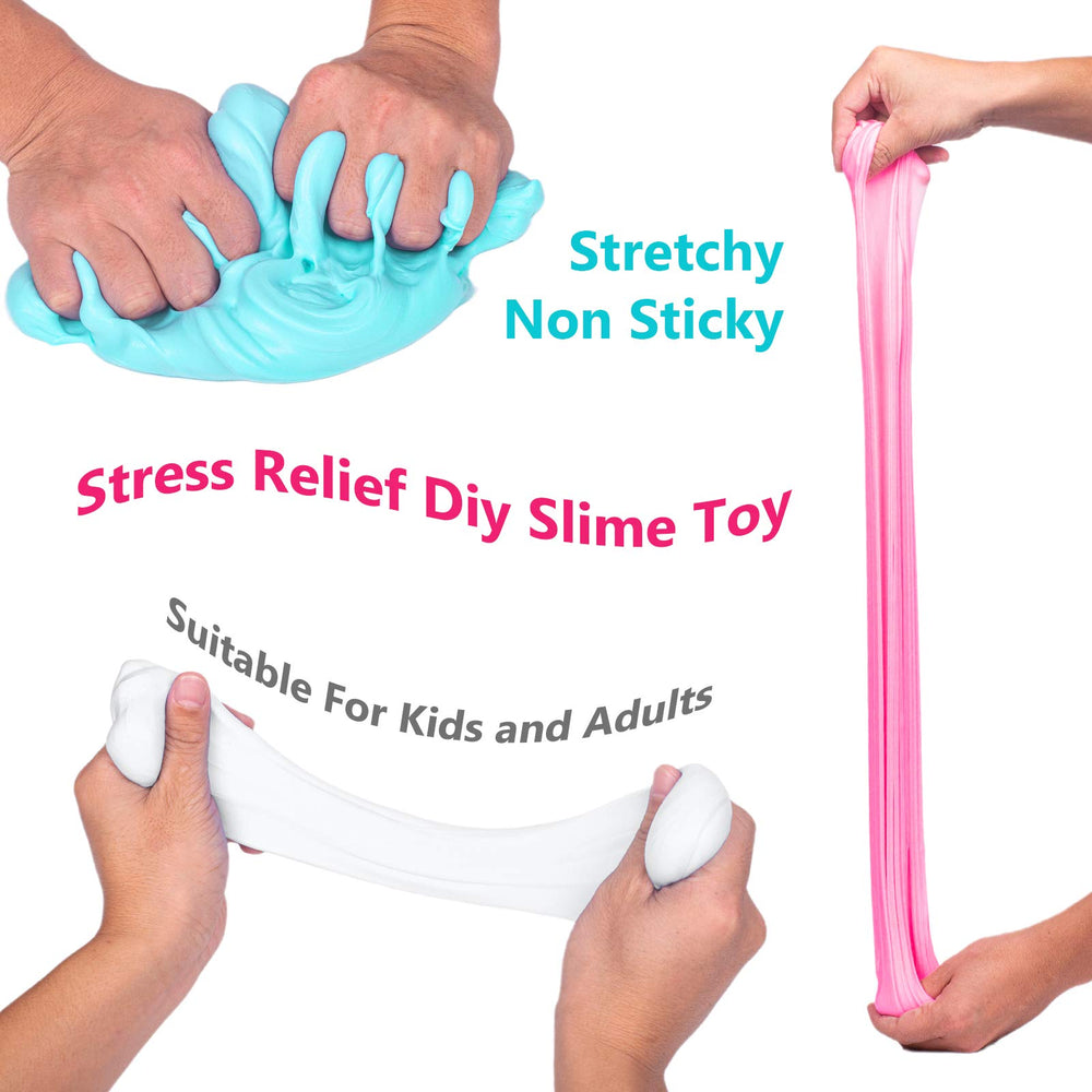 WUHUANIU scented slime kit child playing – promotes hand coordination and creativity.