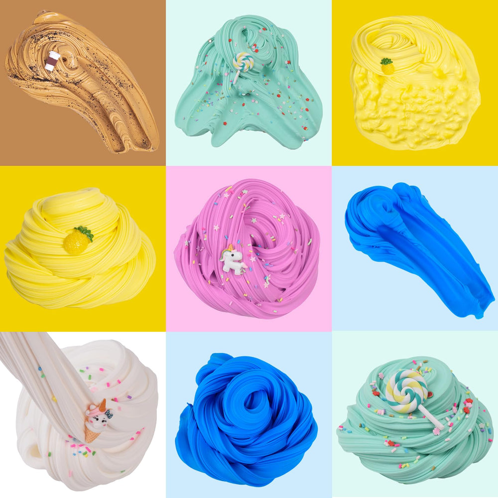 WUHUANIU slime play promoting hand-eye coordination during creative sessions