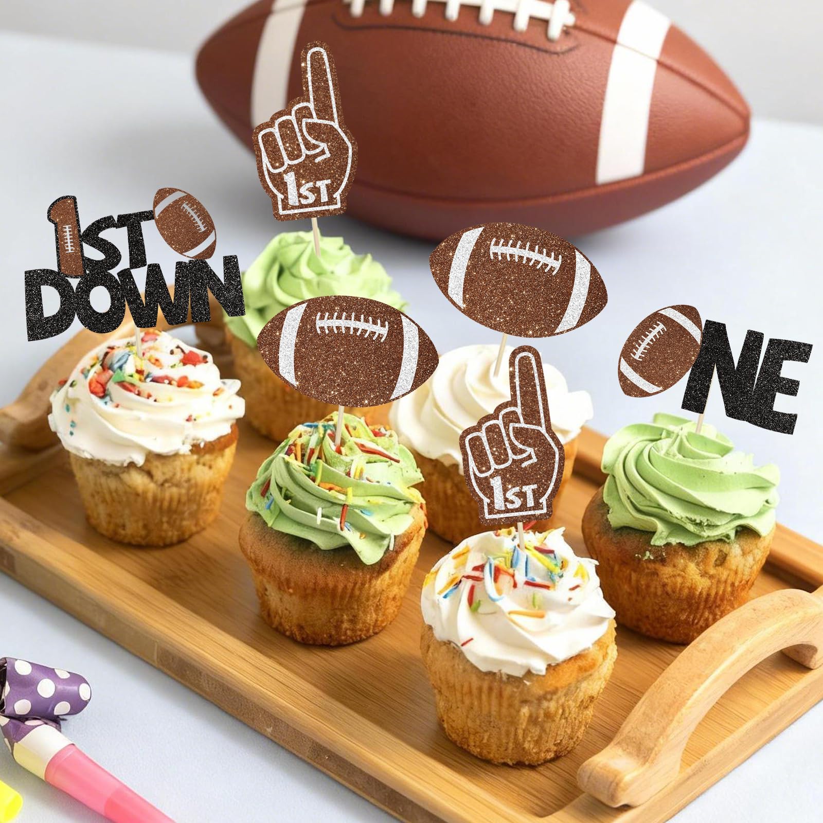 Wuhuzsm football baby shower decor for coordinated celebrations