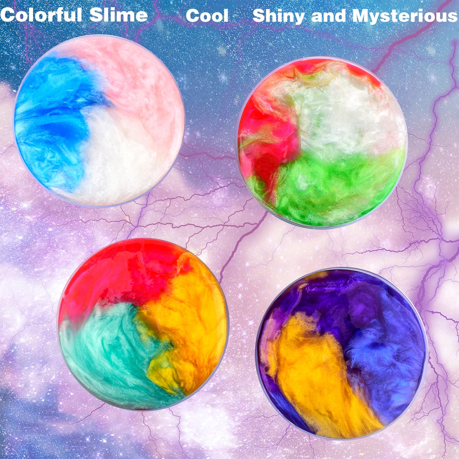 WUJYLY Galaxy Slime Kit ideal party favors for kids' events