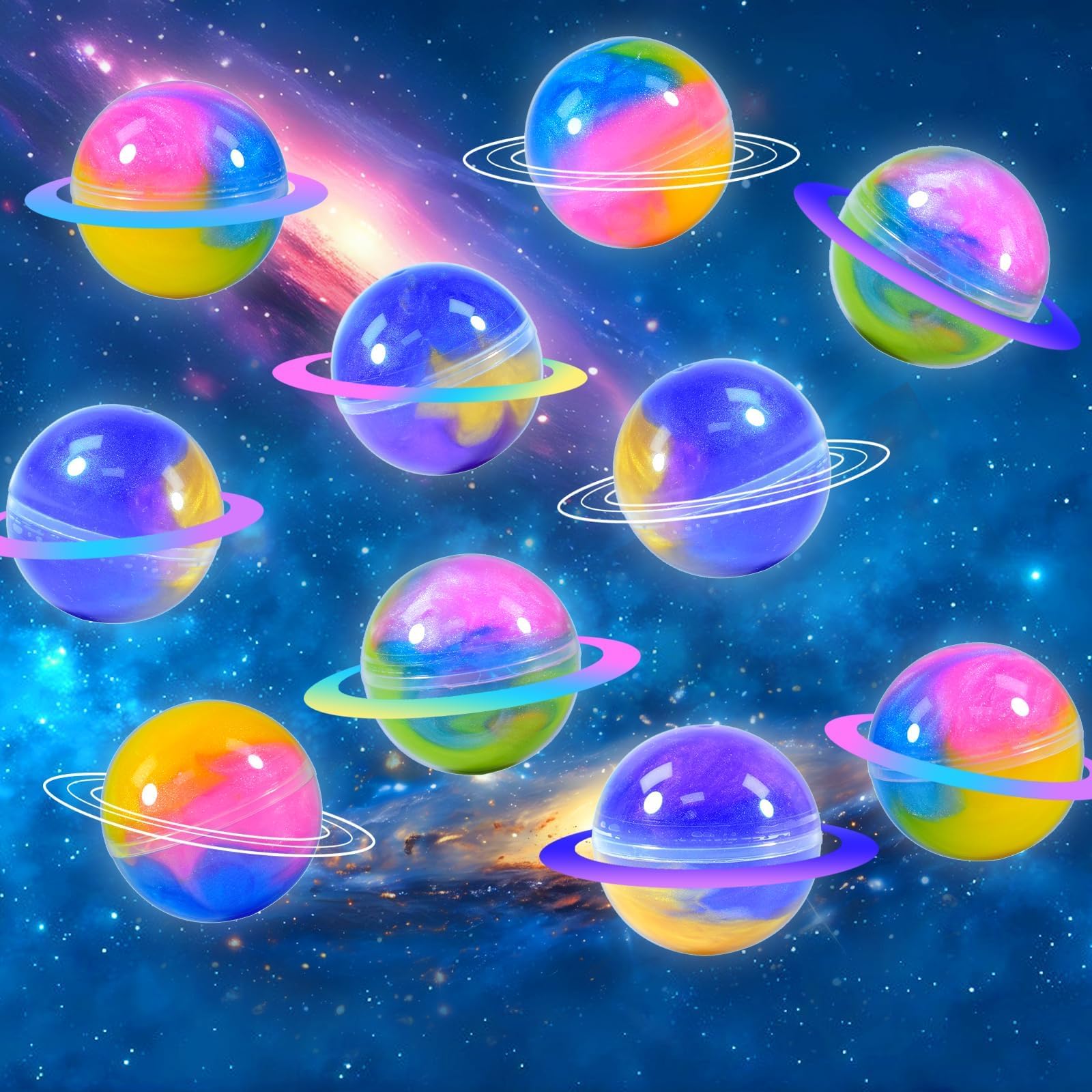WUJYLY holiday slime balls suit Halloween or Christmas celebrations.