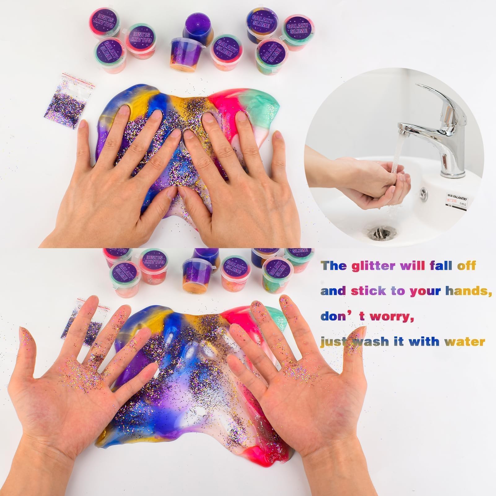 WUJYLY Slime party favors ideal for birthdays and holidays