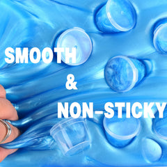 WUJYLY Soft, stretchy slime ideal for sensory play and fidgeting.