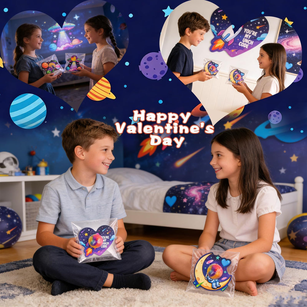 WUJYLY Valentine party favors make celebrations fun and kid-friendly.