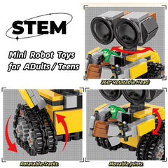 WULOBOOI robot tracks rotate for multi-directional movement