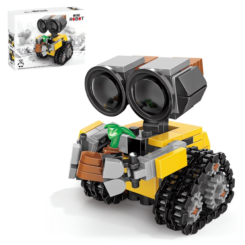 WULOBOOI wall robot with 217 pieces for immersive STEM play