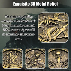 Wunhunew DND spinner dice Cthulhu relief sparks epic campaigns