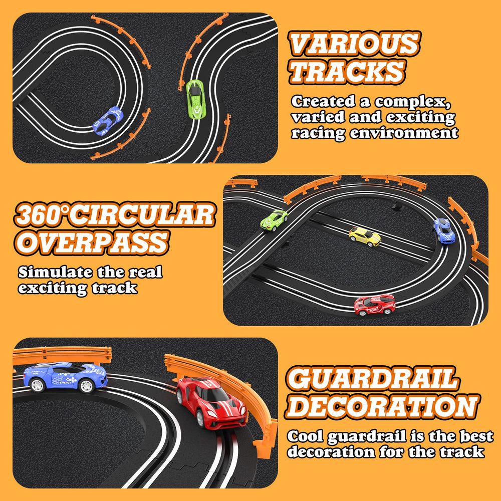 Wupuaait dual remote controls enable two-player racing fun at home.