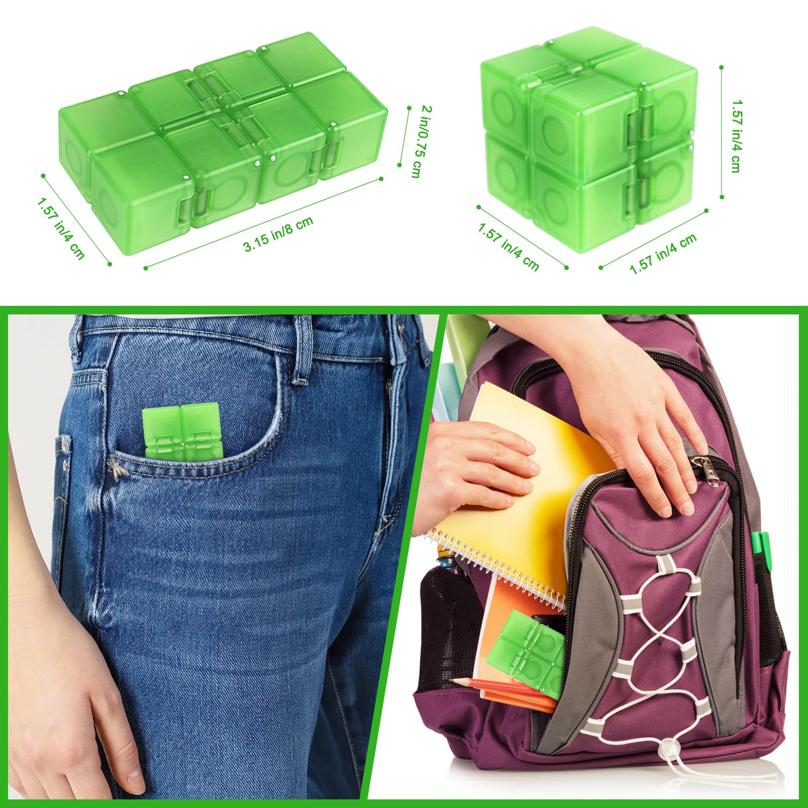 WUQID Infinitycube compact gift idea for kids and adults seeking focus and fun.
