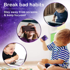 WUQID Infinitycube folded-action demonstrates endless sensory play for concentration.