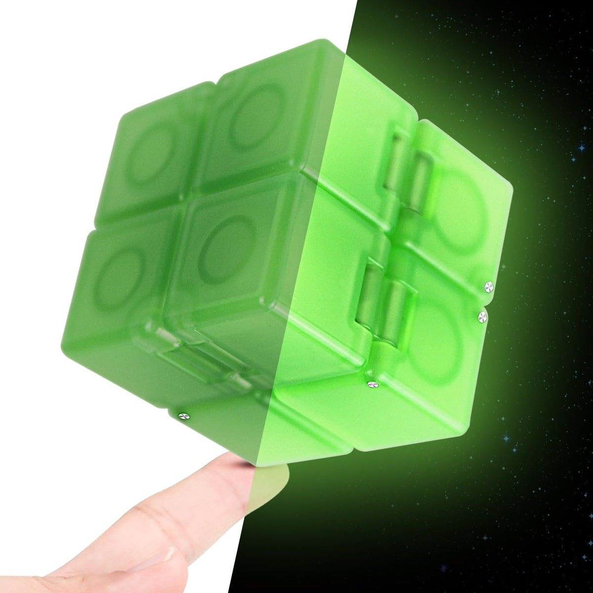 WUQID Infinitycube pocket-size fidget toy for on-the-go focus.