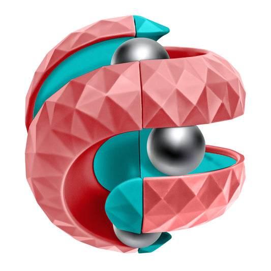 WUQID Orbiit Ball Toy with vibrant infinitycube design for focused play.