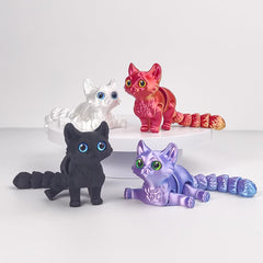 WUQIREN cat on a shelf or nightstand adds charm