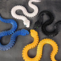 WUQIREN collectible 3D printed snake for reptile enthusiast displays.