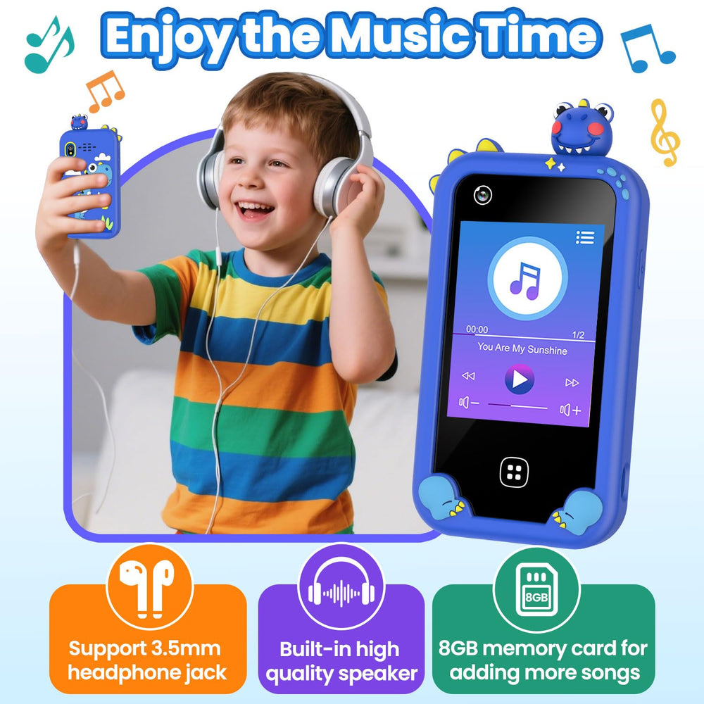 Wuszhor kids smart phone music and stories feature for quiet moments