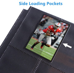 WUTONMU teal binder suitable for MTG and sports cards collection