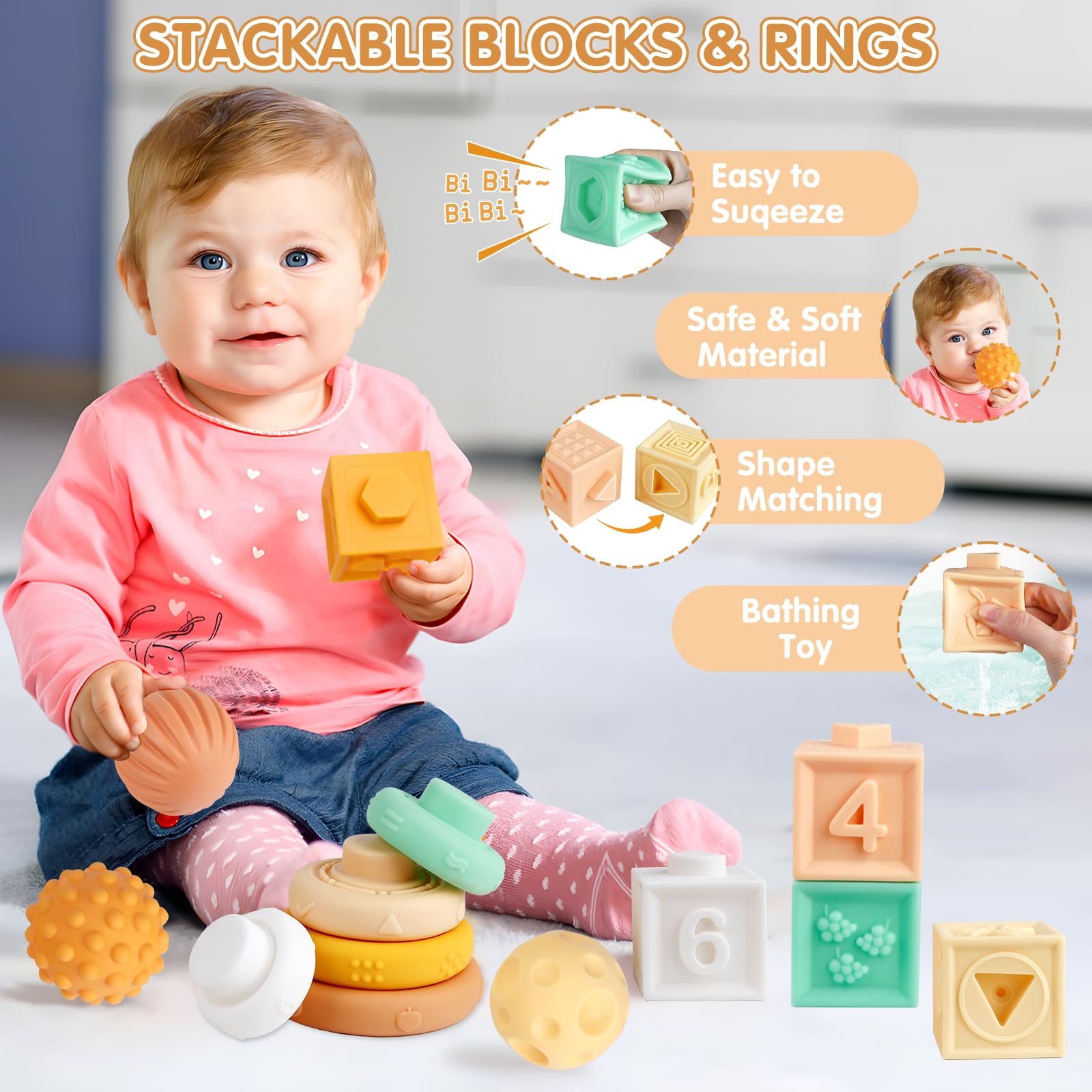 Wuzhineisn wooden xylophone with sticks invites rhythm exploration and auditory delight.