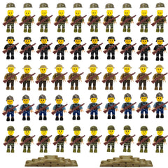 WW2figure US soldier assembly action pose for imaginative play and display.