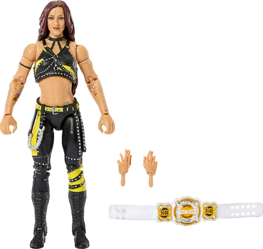 WWE Alba Fyre Elite figure in a dynamic pose for display