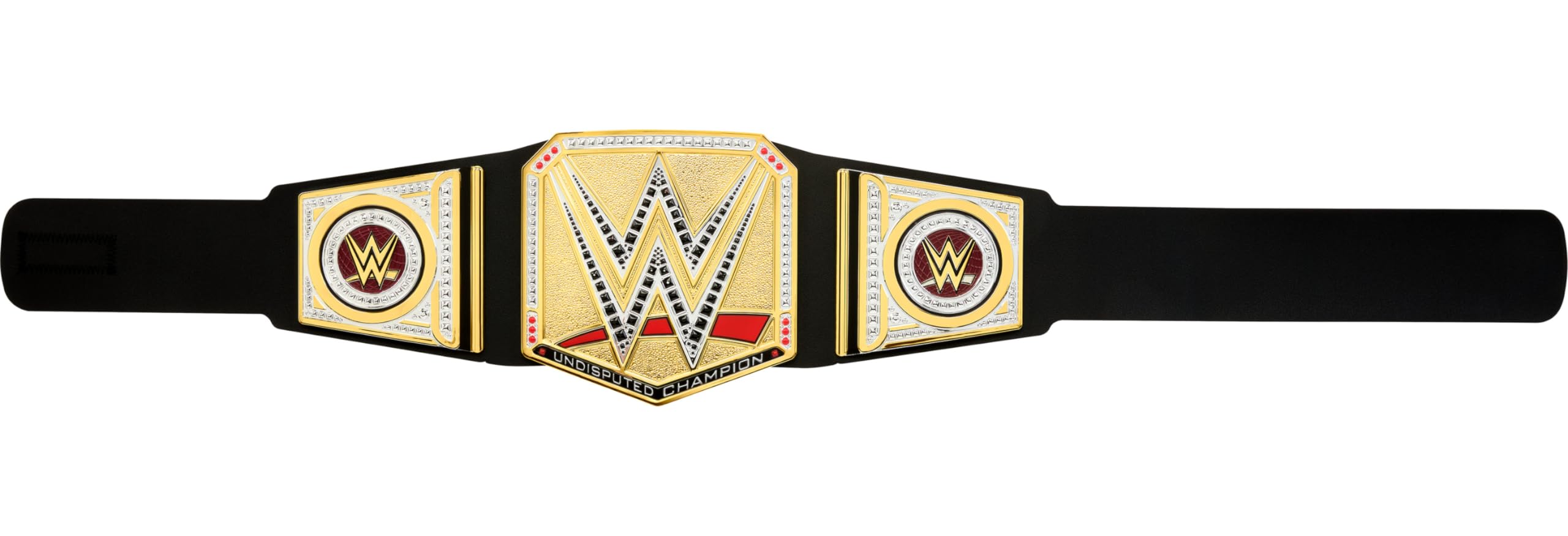 WWE Championship Title shown with play scenes inspired by RAW, SmackDown and NXT.