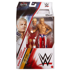 WWE Cody Rhodes (RWB) Elite Top Picks 2025 Wave 4 two headscans for versatile posing.