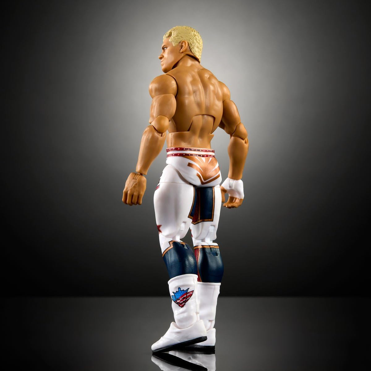 WWE Cody Rhodes action figure articulates for flexible posing