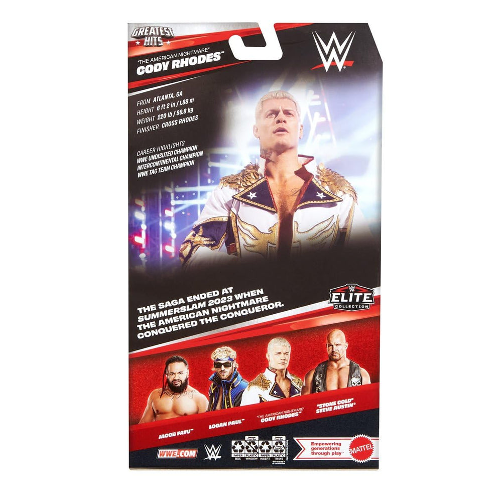 WWE Cody Rhodes SummerSlam 2023 close-up shows facial sculpt