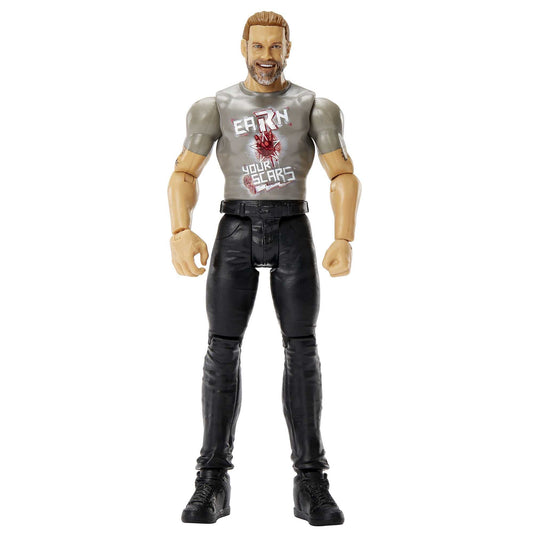 WWE Edge basic action figure front view showing authentic ring gear for dynamic play.