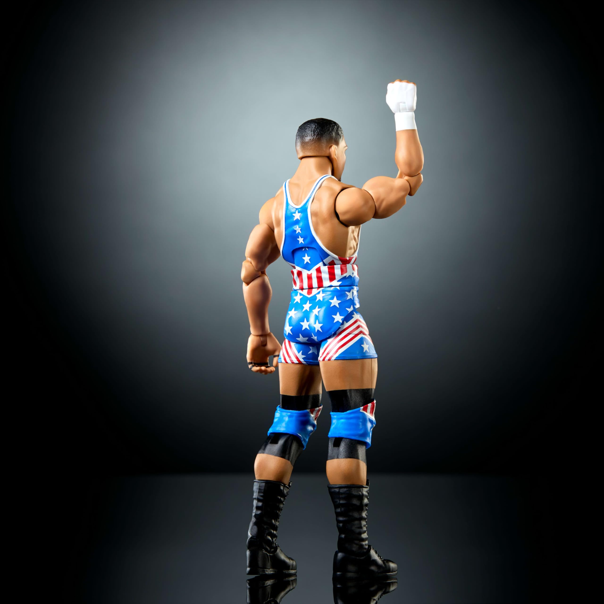 WWE Julius Creed dynamic pose highlighting pose flexibility for display.