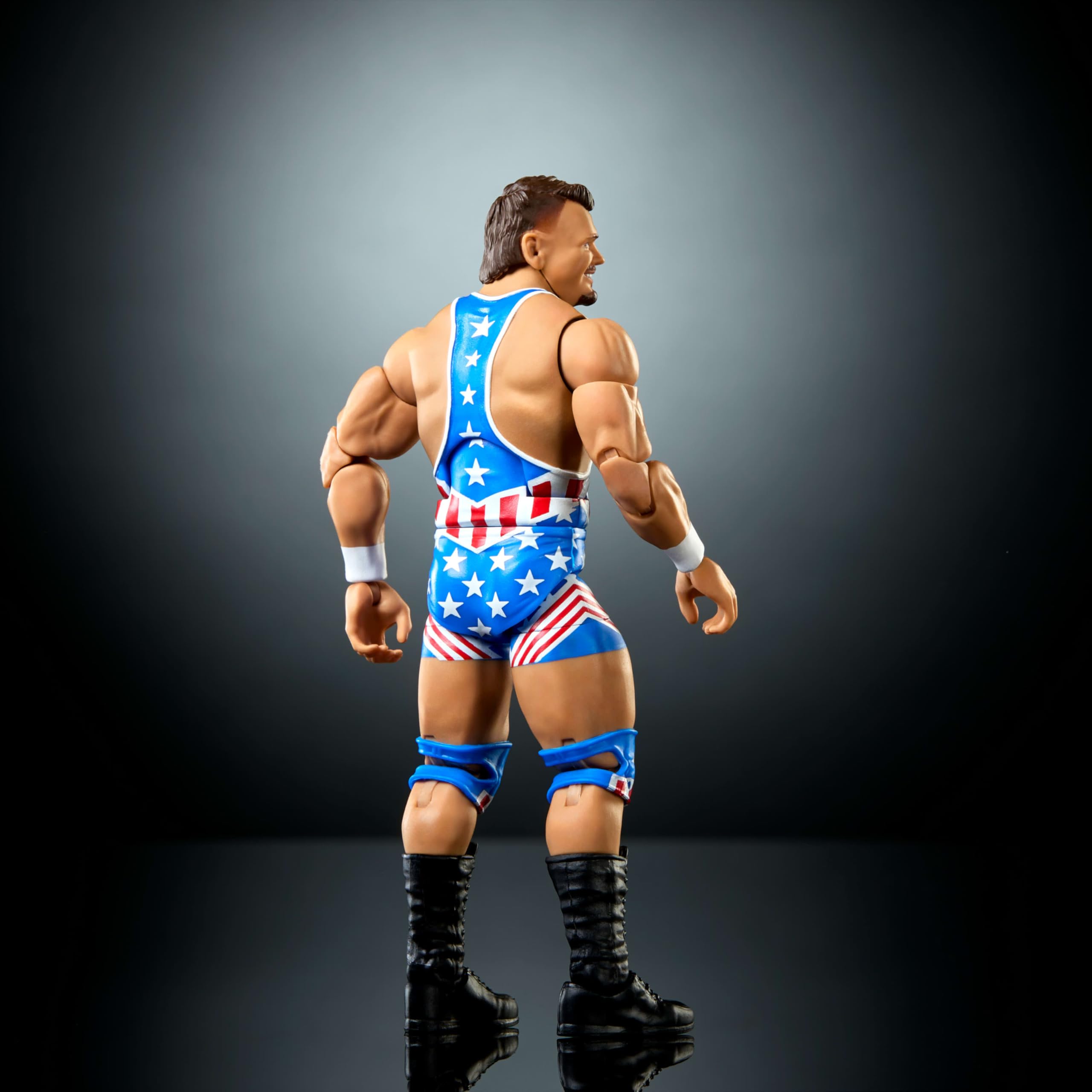Brutus Creed figure with 25 articulation points enables dynamic poses.