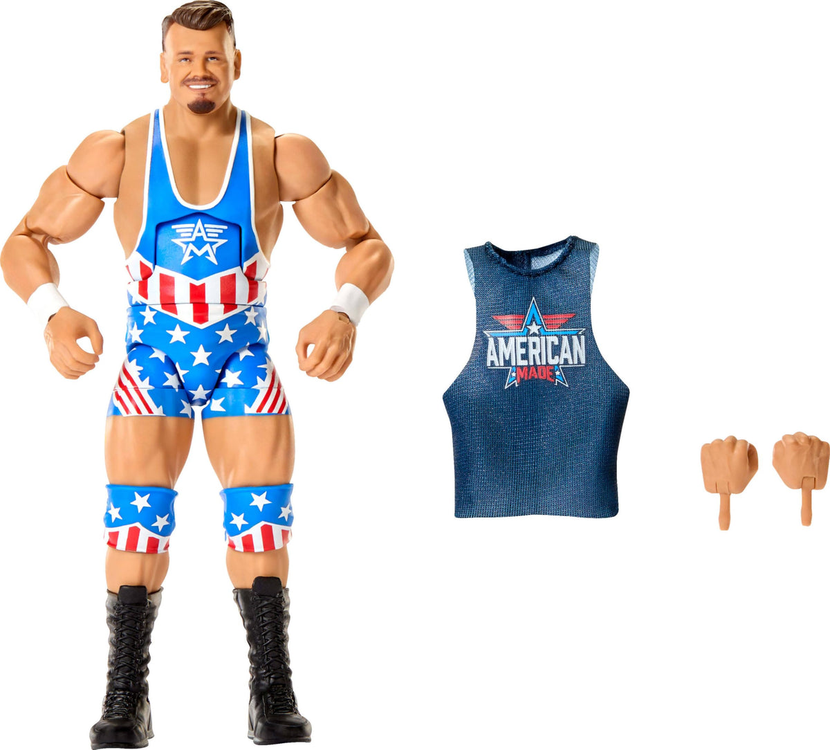WWE Brutus Creed Elite figure in 6-inch scale for display and posing.