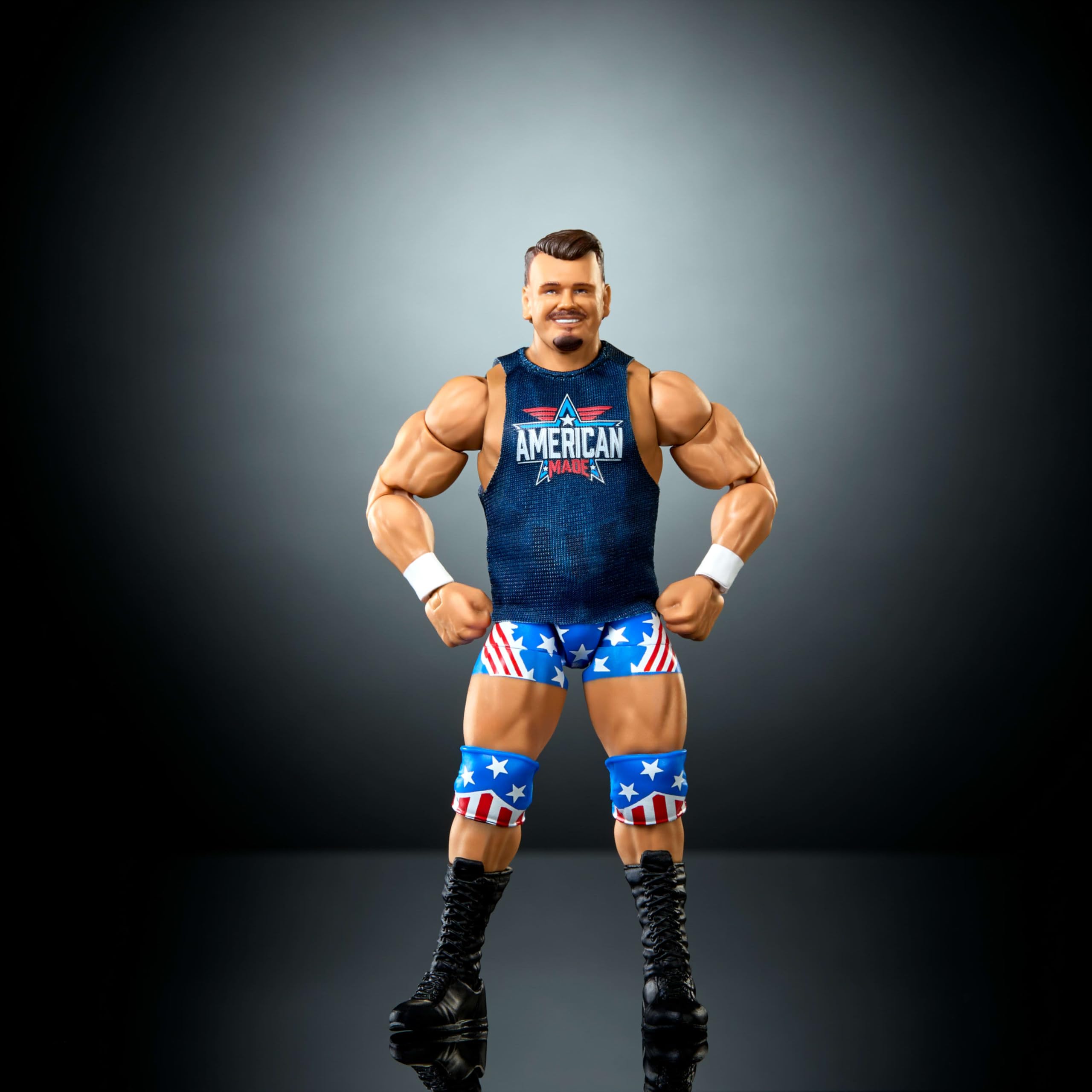 Iconic accessories enhance play and display for Brutus Creed Elite figure.