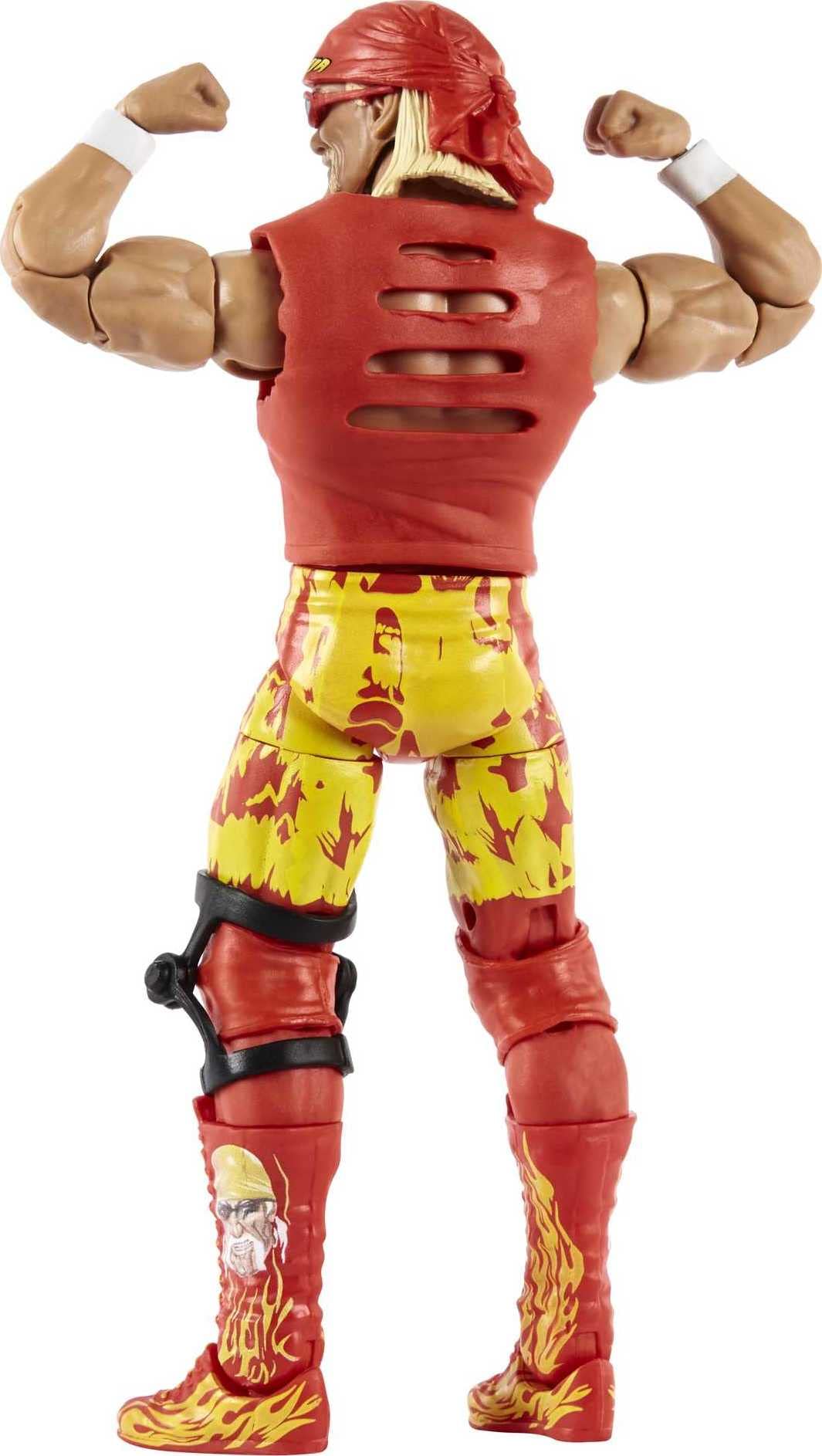 WWE Hulk Hogan 6-inch figure accessories included for authentic display