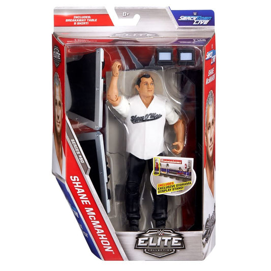 WWE Elite Collection Shane McMahon figure, out-of-the-box pose-ready for display and play.