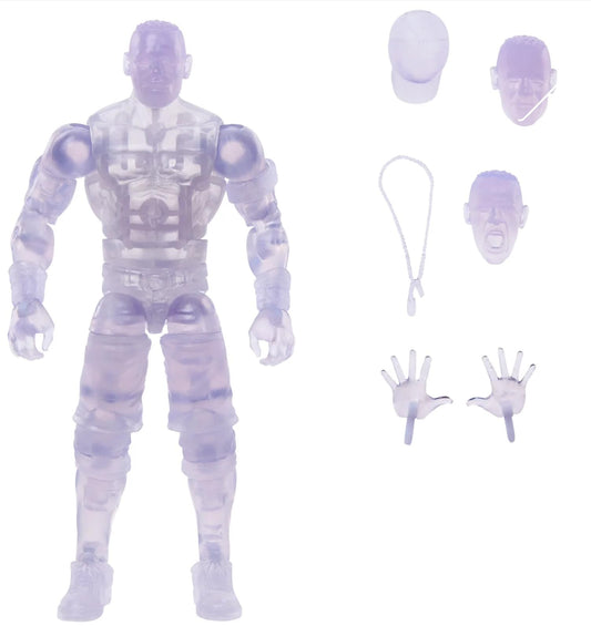 WWE Cena TrueFX detail close-up for realistic collection photography.